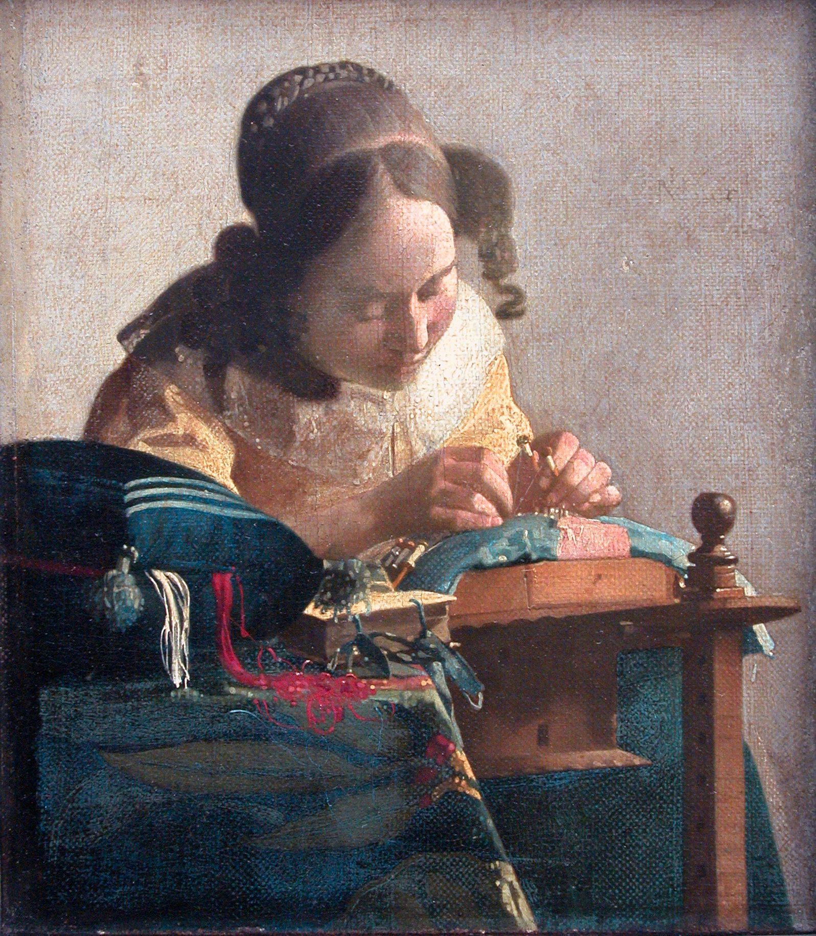 Vermeer: Die Klöpplerin
